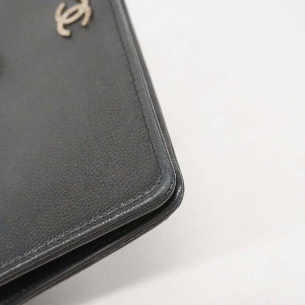 CHANEL Black Leather Wallet - Picture 6 of 9